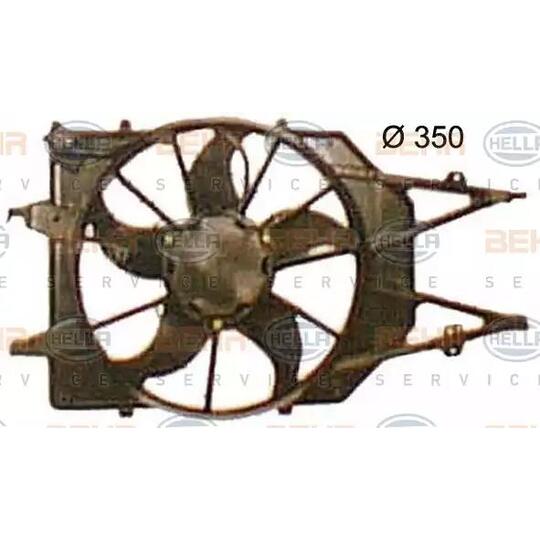 8EW 351 150-224 - Fan, radiator 