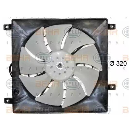 8EW 351 150-294 - Fan, radiator 