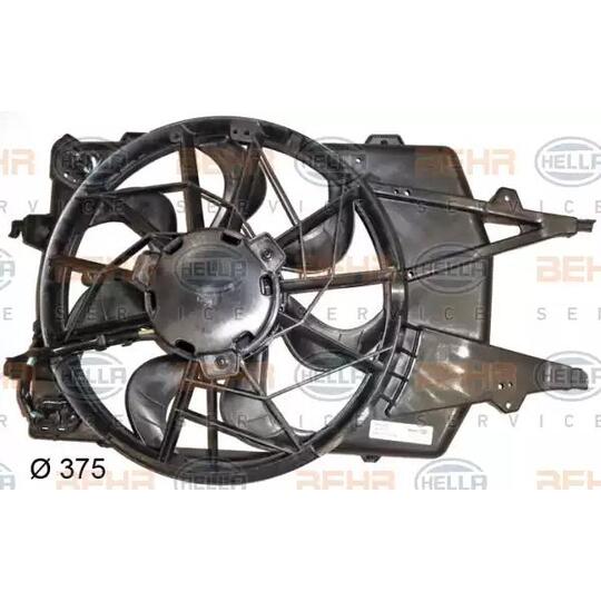 8EW 351 150-384 - Fan, radiator 