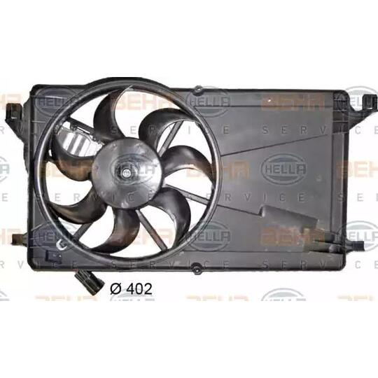 8EW 351 150-424 - Fan, radiator 