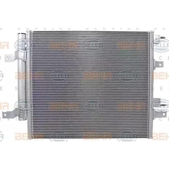 8FC 351 100-111 - Condenser, air conditioning 