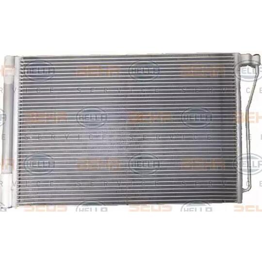 8FC 351 343-201 - Condenser, air conditioning 