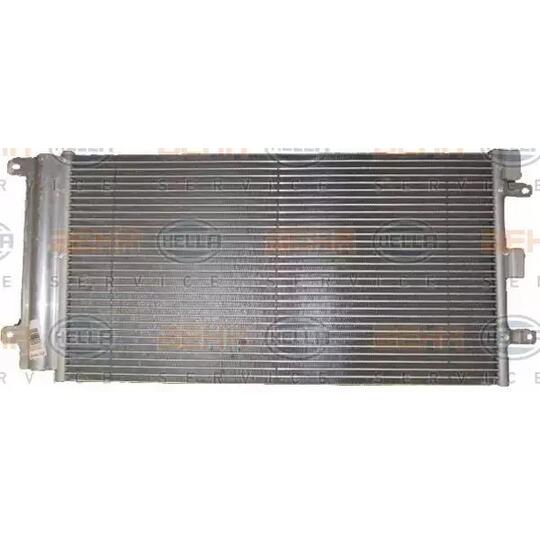 8FC 351 343-751 - Condenser, air conditioning 