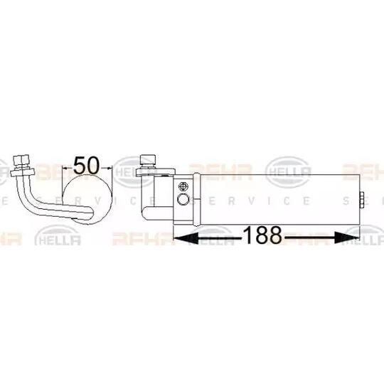 8FT 351 192-734 - Torkare, m klimatanläggning 