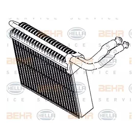 8FV 351 330-021 - Evaporator, air conditioning 