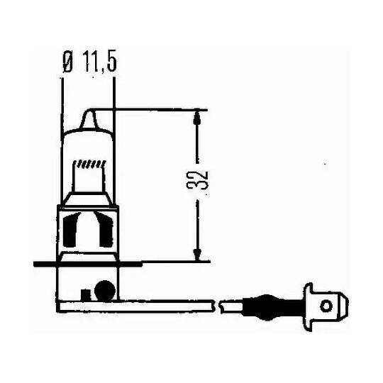 8GH 002 090-136 - Bulb 