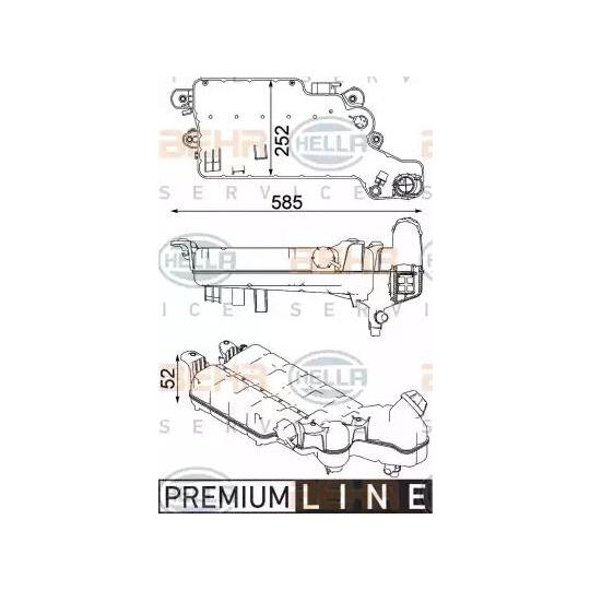 8MA 376 750-611 - Expansion Tank, coolant 