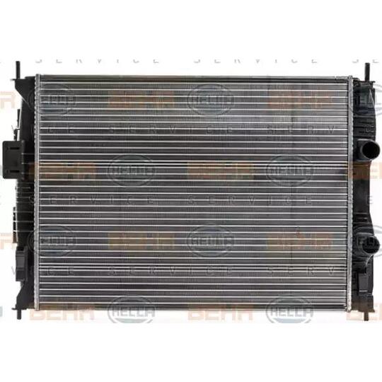 8MK 376 700-331 - Radiator, engine cooling 