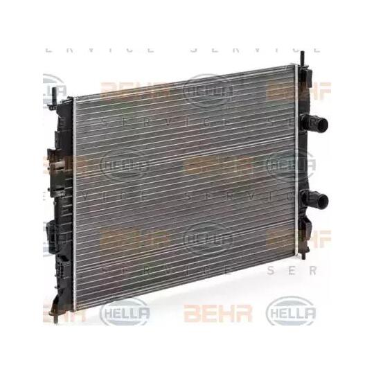 8MK 376 700-331 - Radiator, engine cooling 