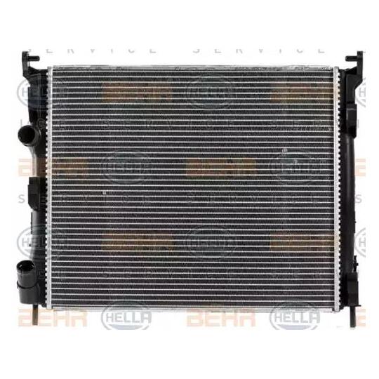 8MK 376 700-381 - Radiator, engine cooling 