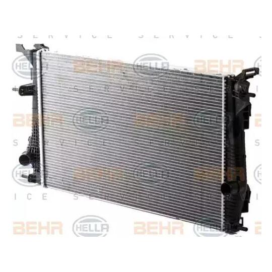 8MK 376 700-391 - Radiaator, mootorijahutus 