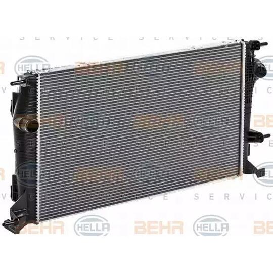 8MK 376 700-421 - Radiator, engine cooling 