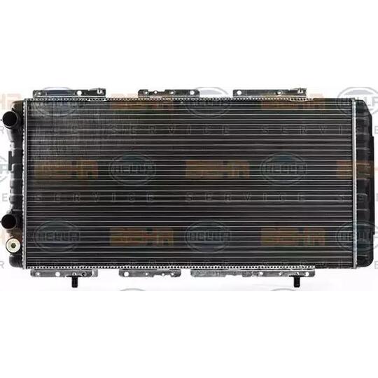 8MK 376 700-551 - Radiator, engine cooling 