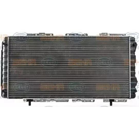 8MK 376 700-554 - Radiaator, mootorijahutus 