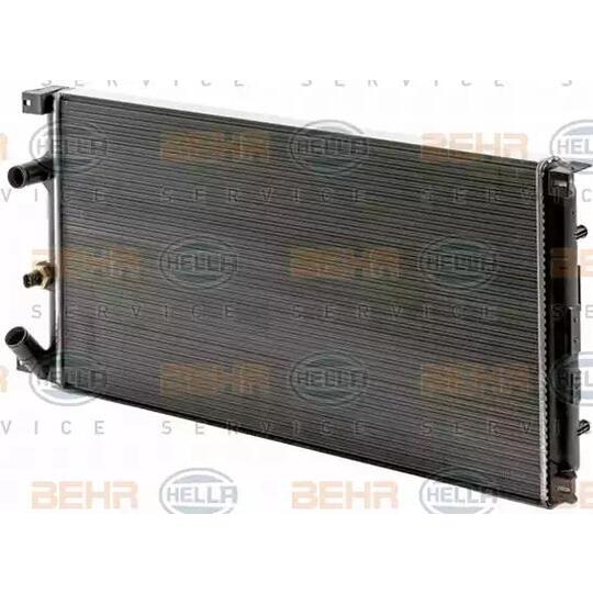 8MK 376 700-654 - Radiaator, mootorijahutus 