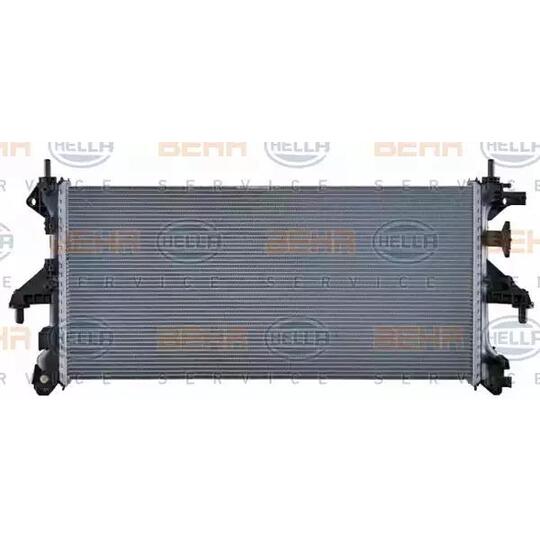 8MK 376 745-104 - Radiator, engine cooling 