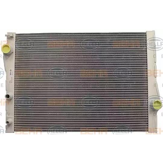 8MK 376 753-001 - Radiaator, mootorijahutus 