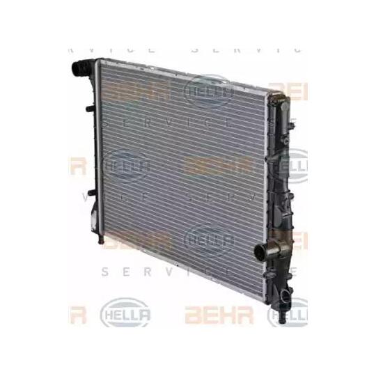 8MK 376 766-114 - Radiaator, mootorijahutus 