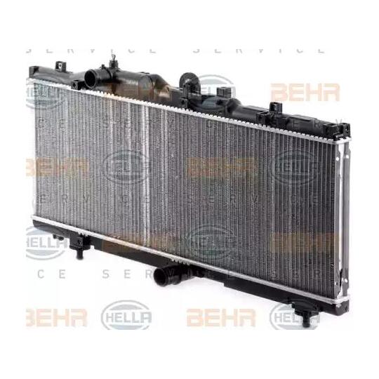 8MK 376 900-051 - Radiaator, mootorijahutus 