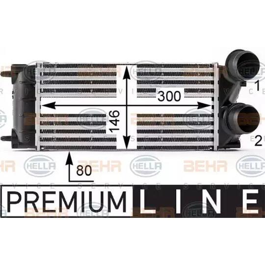 8ML 376 700-071 - Kompressoriõhu radiaator 