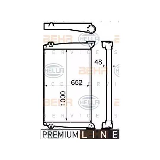 8ML 376 792-001 - Välijäähdytin 