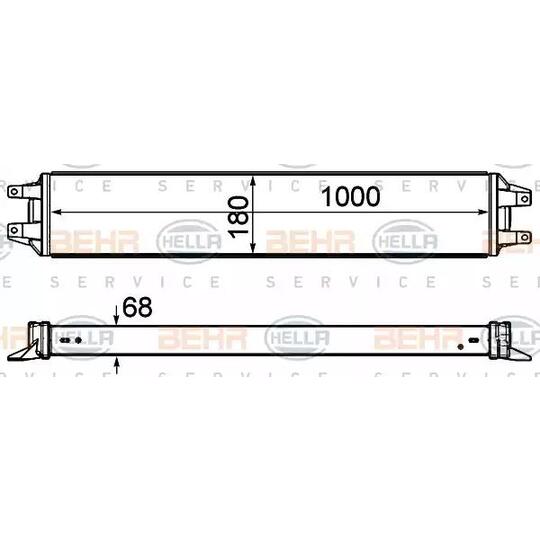 8MO 376 906-391 - Õliradiaator, mootoriõli 