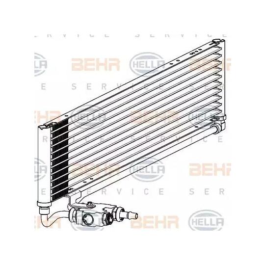 8MO 376 999-561 - Oil Cooler, automatic transmission 