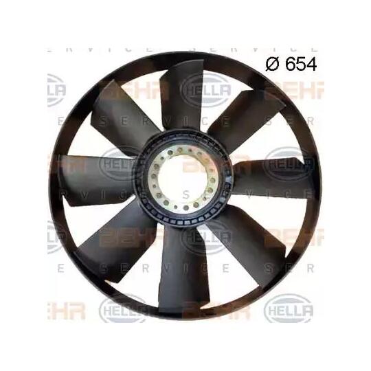 8MV 376 702-001 - Fan Wheel, engine cooling 