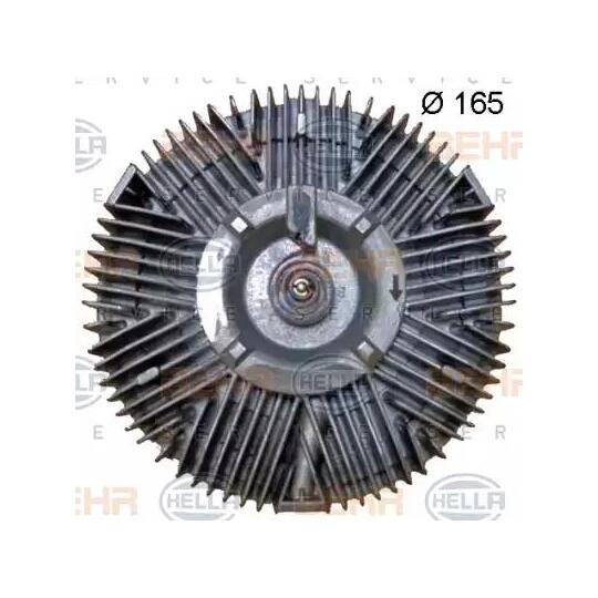 8MV 376 702-031 - Clutch, radiator fan 