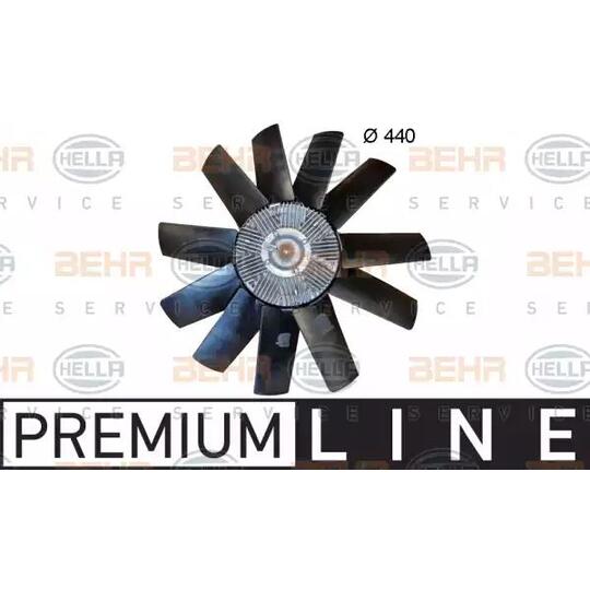 8MV 376 702-091 - Fan, radiator 