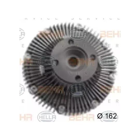 8MV 376 758-641 - Clutch, radiator fan 