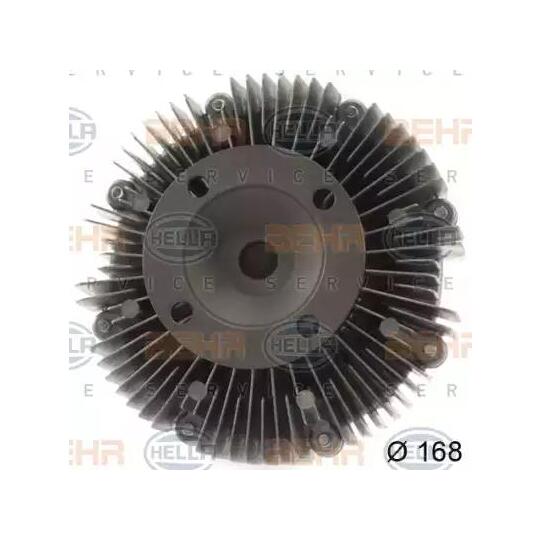 8MV 376 791-091 - Clutch, radiator fan 