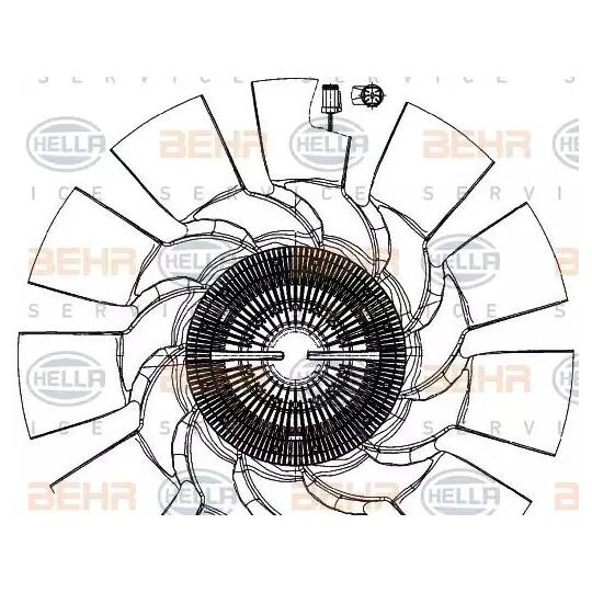 8MV 376 907-051 - Fan, radiator 