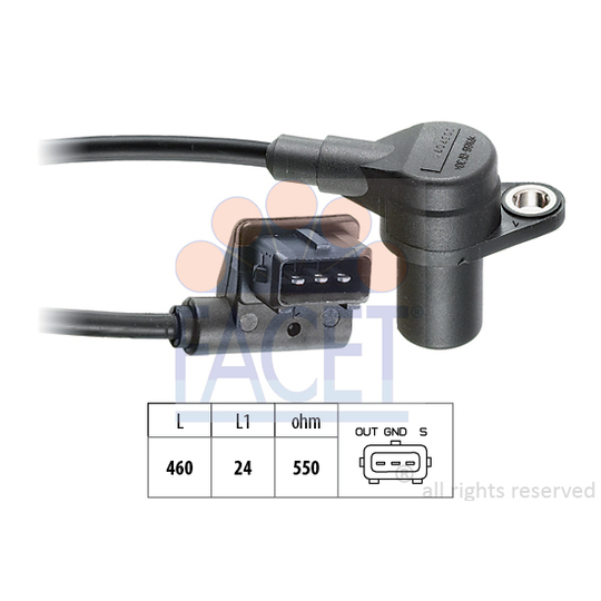 9.0057 - Pulse Sensor, flywheel 