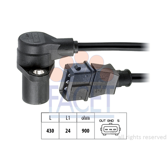 9.0156 - Pulse Sensor, flywheel 