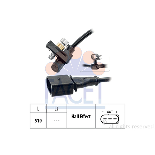 9.0446 - Pulse Sensor, flywheel 