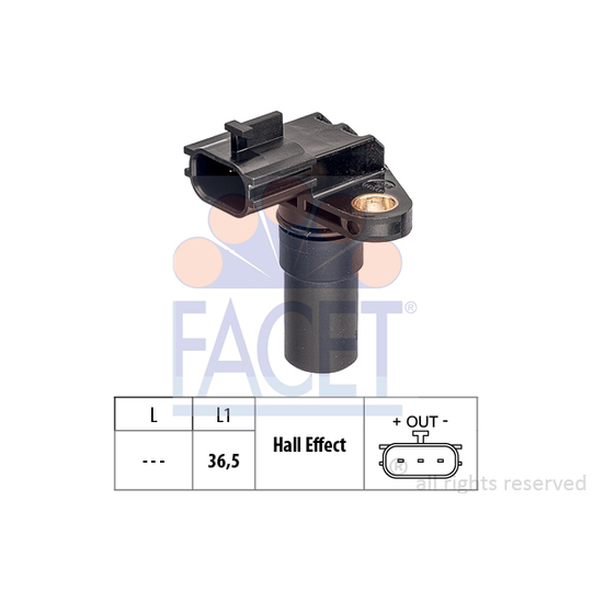 9.0775 - RPM Sensor, automatic transmission 