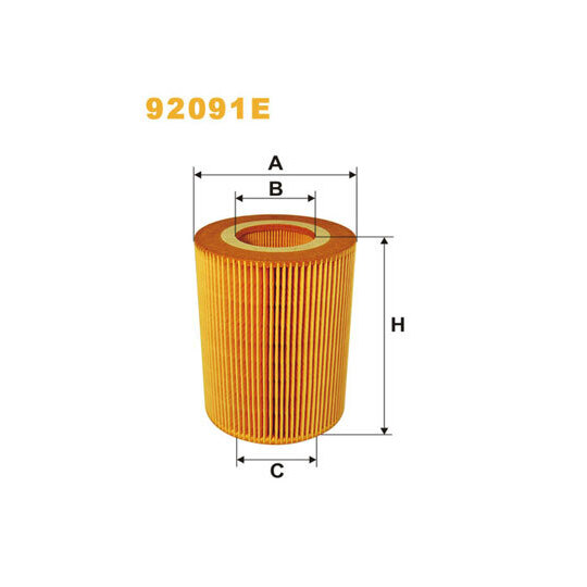 92091E - Oil filter 