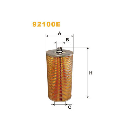 92100E - Oil filter 