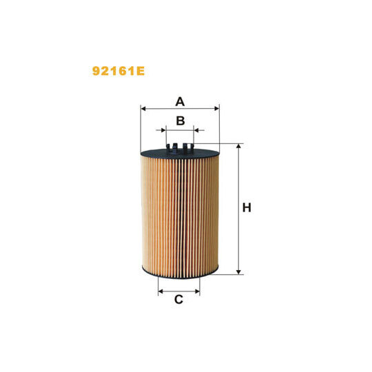 92161E - Oil filter 
