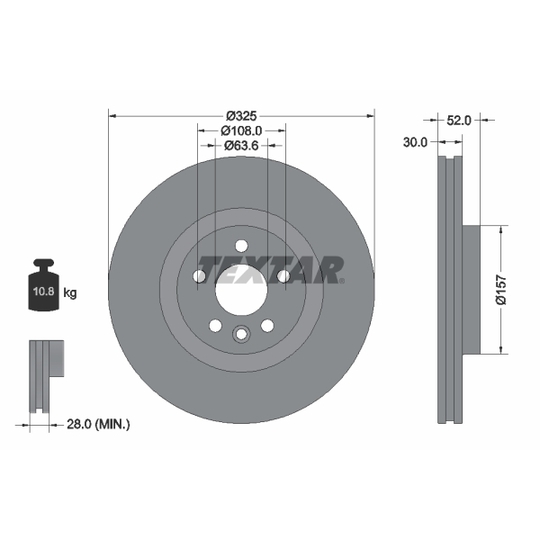 92278603 - Brake Disc 