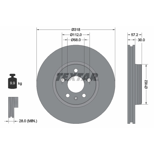 92282705 - Brake Disc 