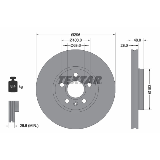 92287505 - Brake Disc 