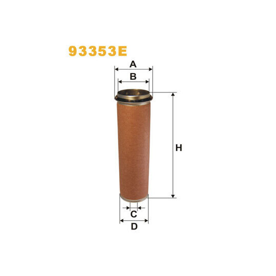93353E - Secondary Air Filter 