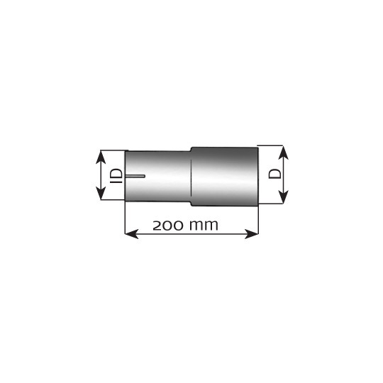 93835 - Röranslutning, avgassystem 