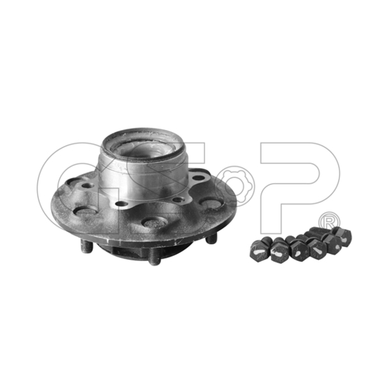 Stub Axle, wheel suspension