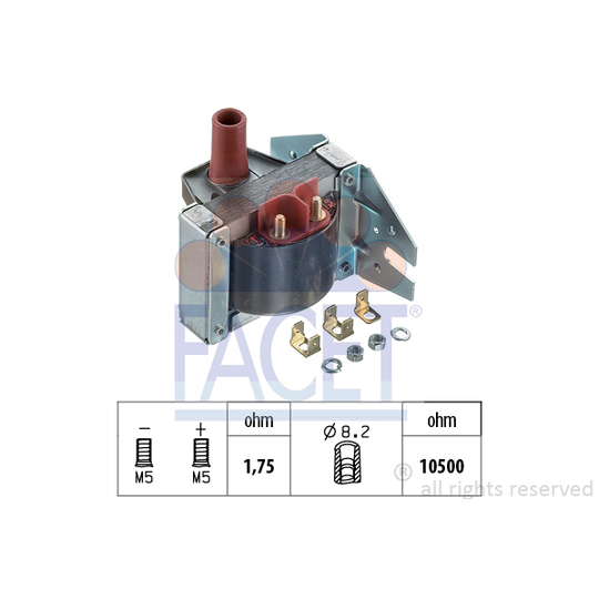 9.6001D - Ignition coil 