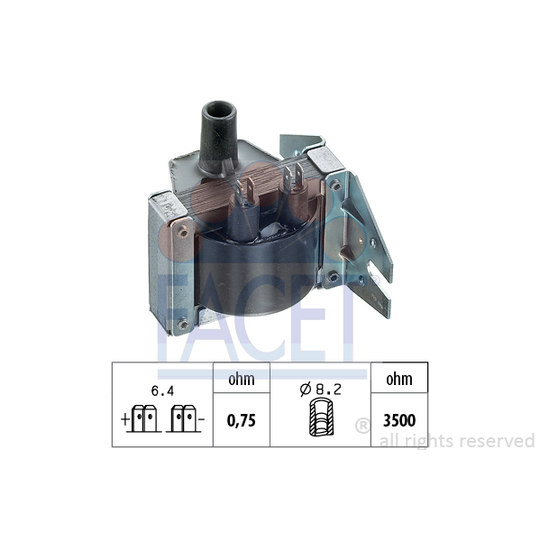 9.6058 - Ignition coil 