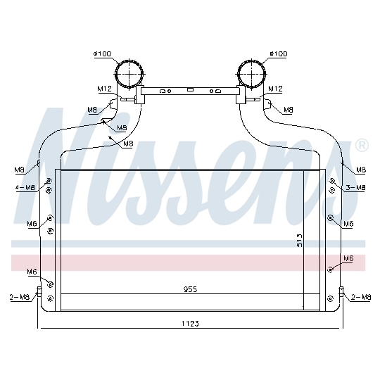 96083 - Intercooler, charger 