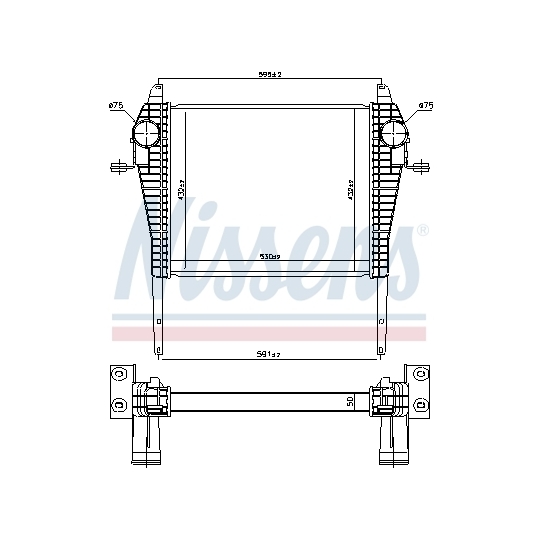 96184 - Kompressoriõhu radiaator 